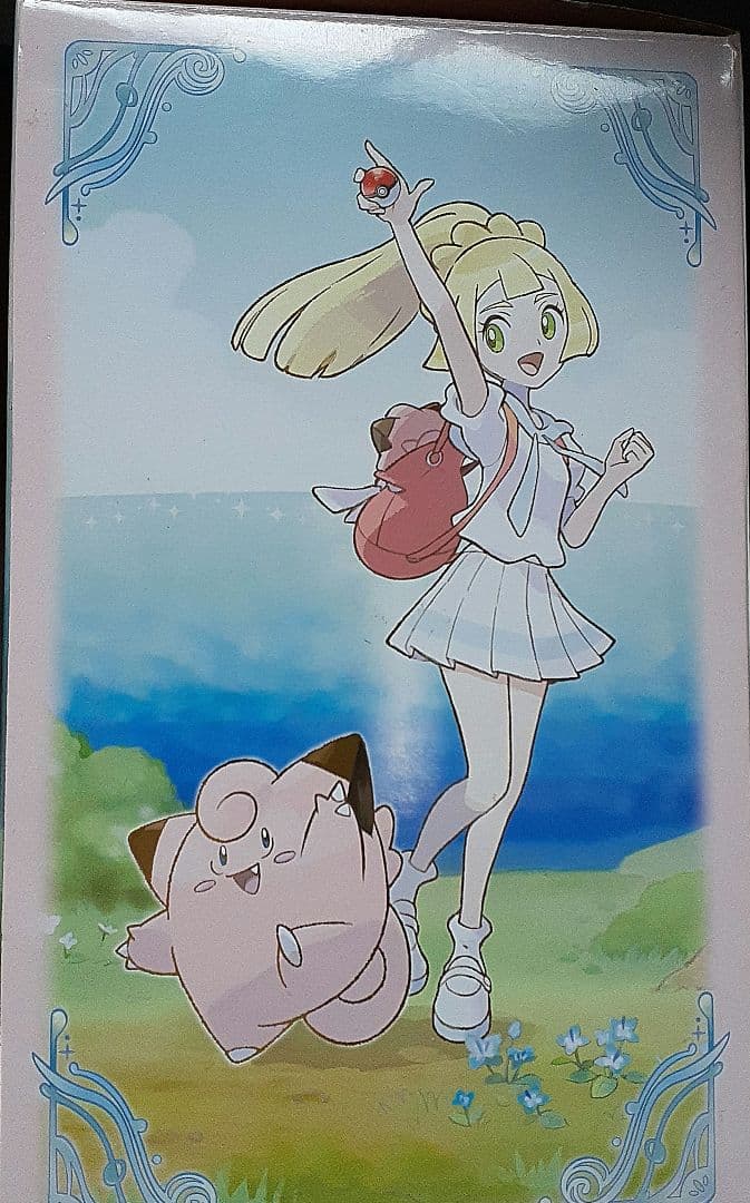 【開封済み・中古】がんばリーリエ＆ピッピ 1/8　ポケモン　フィギュア