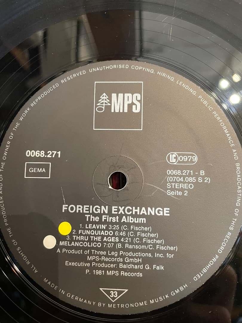 FOREIGN EXCHANGE 【MPS 0068.271/GERMANY】