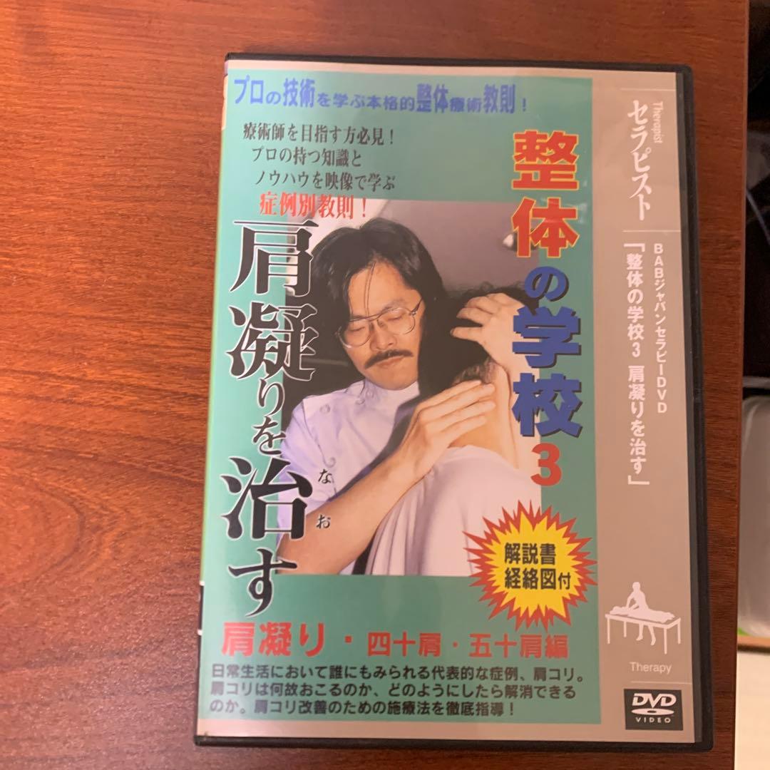 DVD　整体の学校 第2巻 第3巻 中山隆嗣　冊子付き