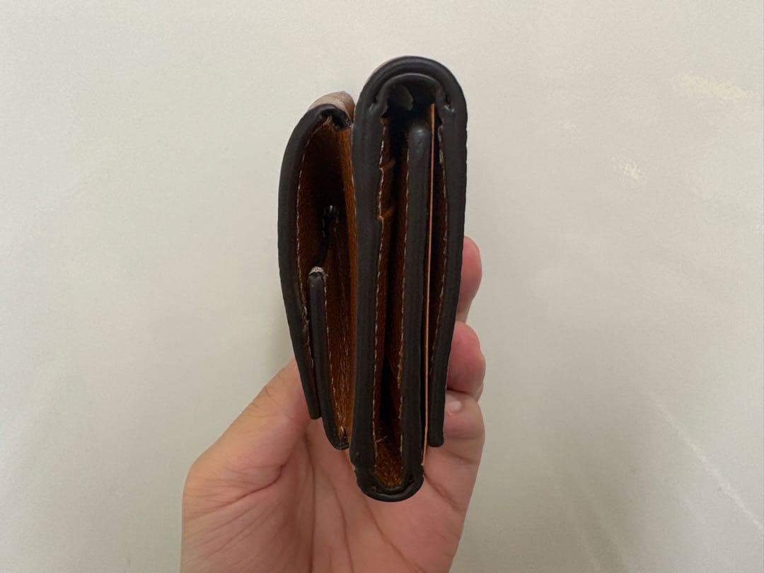 【新品未使用品】 TOD'S トッズ 三つ折り財布 ブラウン