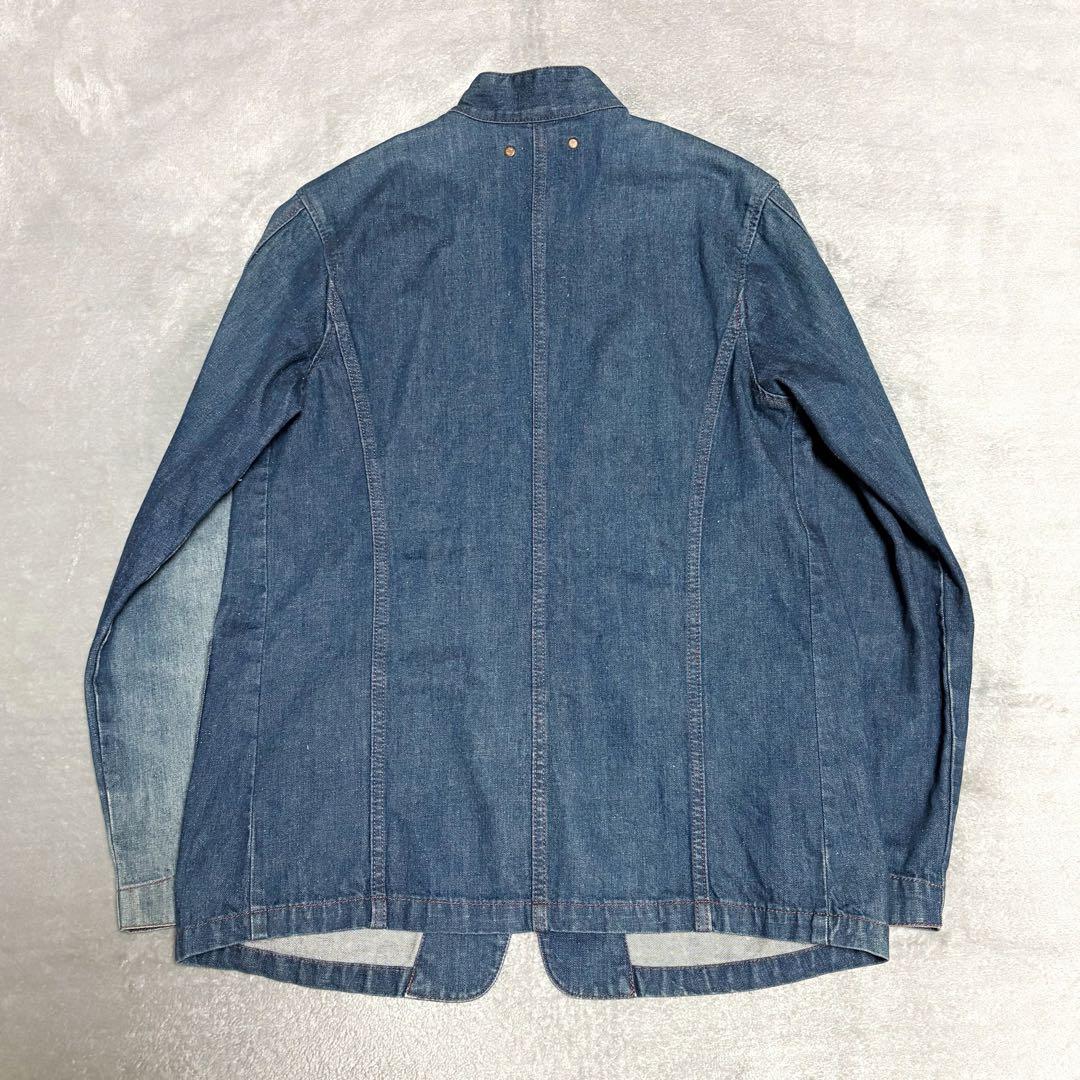希少 リーバイスレッドタブ デニムサックコート スタンドカラー M