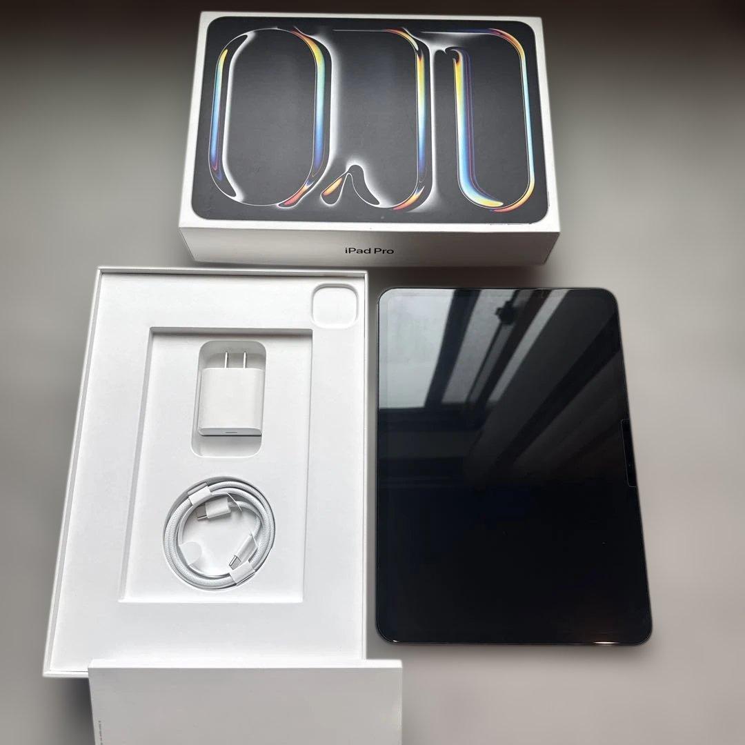 【美品】iPad Pro 11インチ（M4）Wi-Fi 256GB