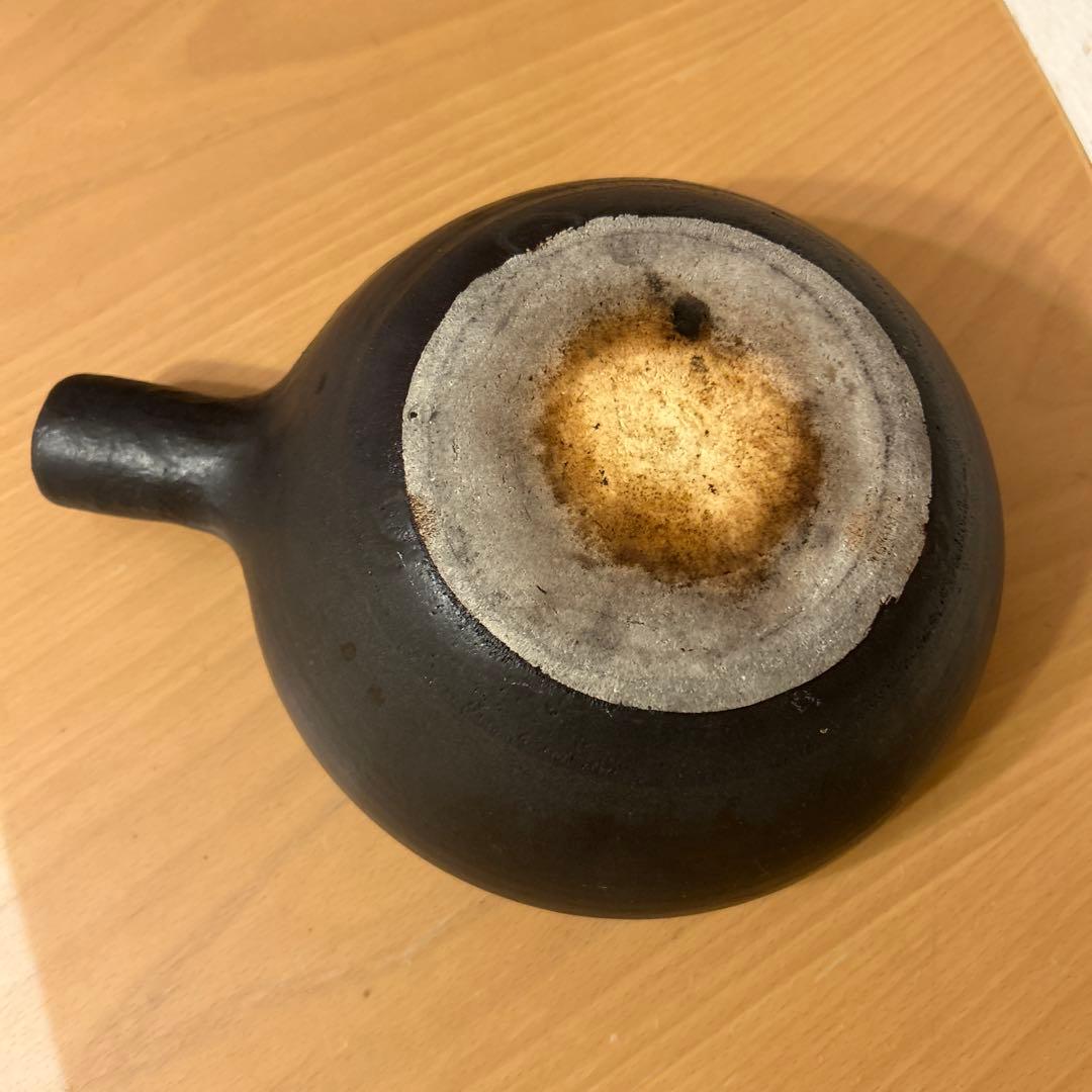 正島 克哉 片手土鍋 黒　大