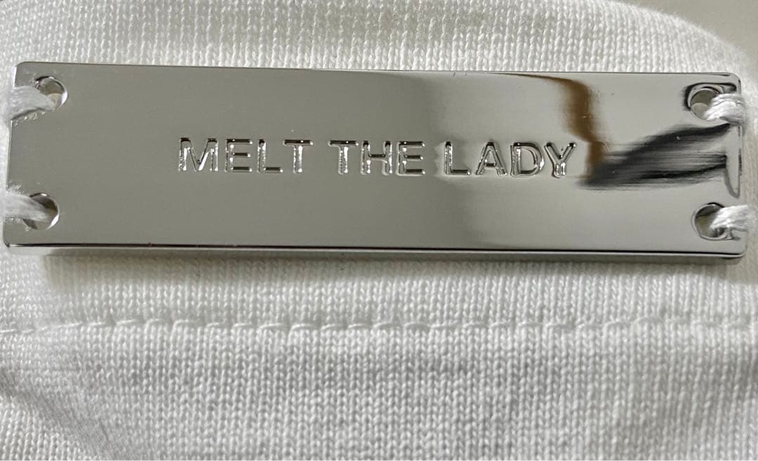トップス pocket cropped T-shirt/melt the lady