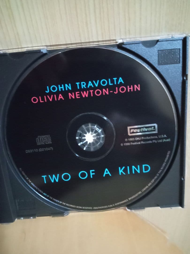 Two of a Kind 　サウンドトラック　リマスター　廃盤