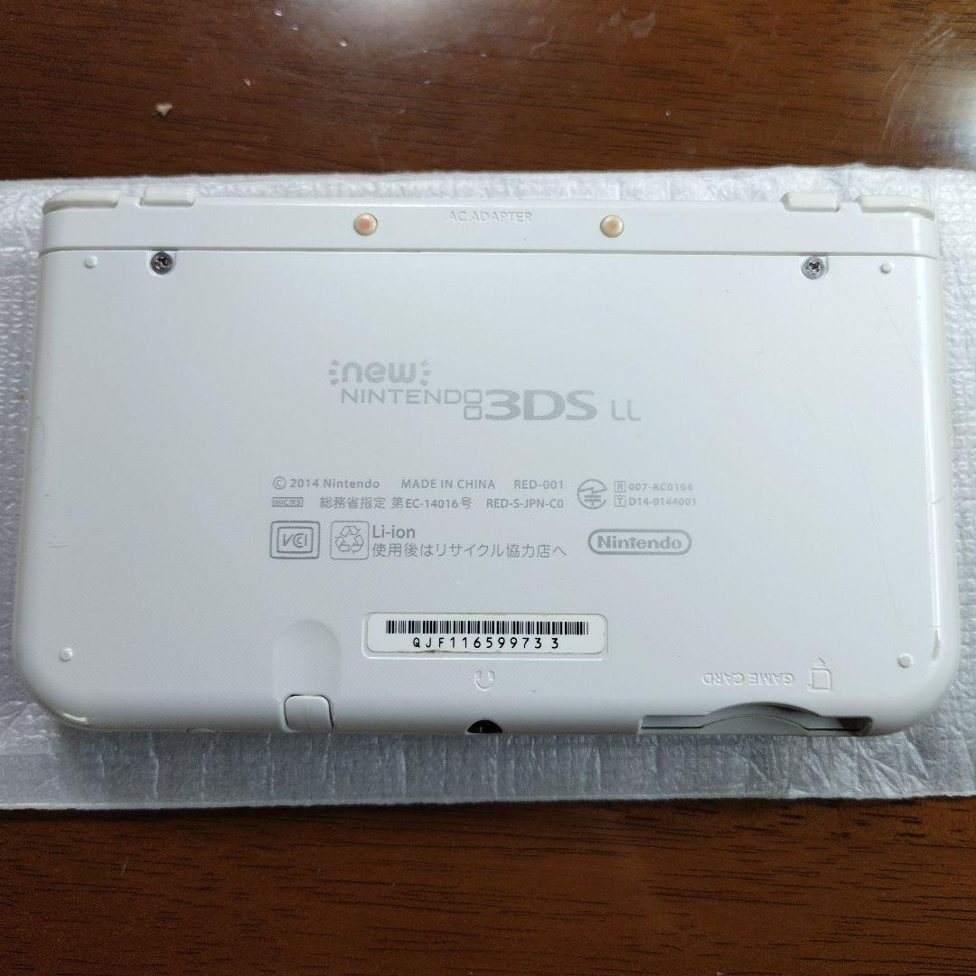 【液晶極美品】Newニンテンドー3DSLL パールホワイト
