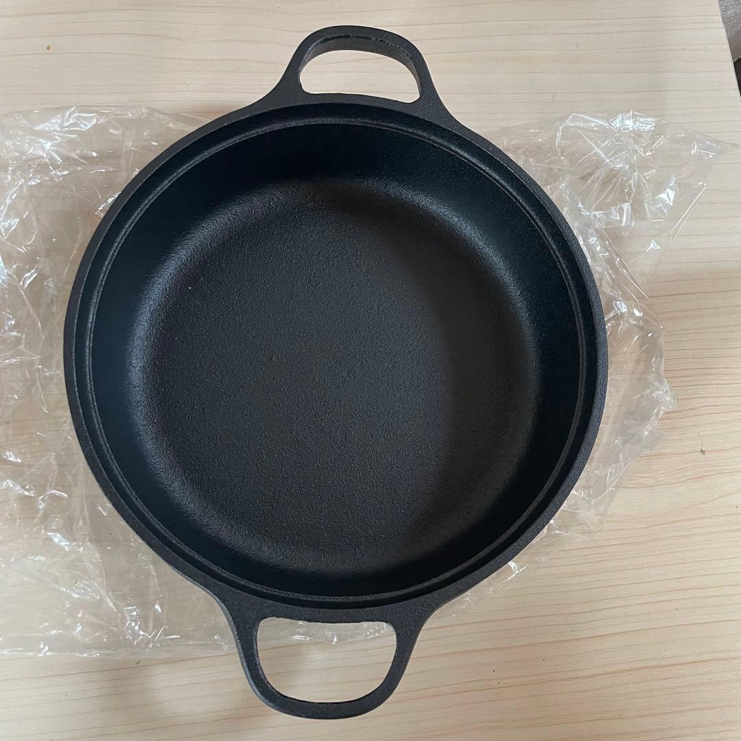 【未使用】　OIGEN オイゲン　南部鉄器　すき焼ぎょうざ鍋　直径20㎝