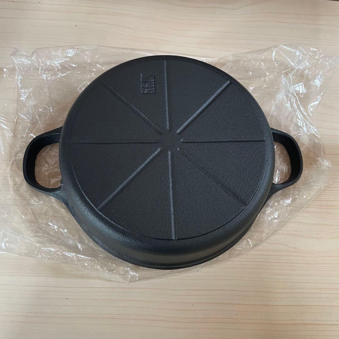 【未使用】　OIGEN オイゲン　南部鉄器　すき焼ぎょうざ鍋　直径20㎝