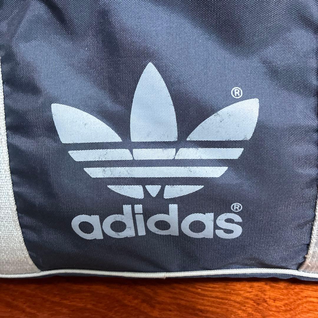 adidas アディダス ボストンバッグ スクールバッグ　兼松モデル　ネイビー