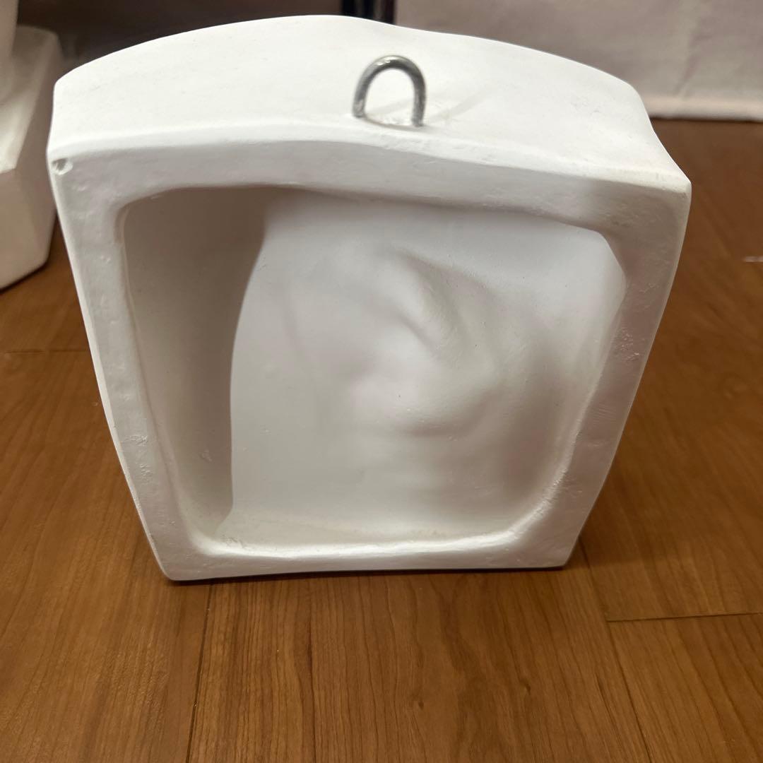 石膏像　目