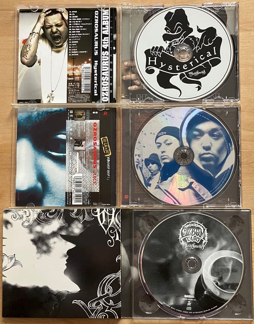 OZROSAURUS アルバム 3枚セット CD オジバム