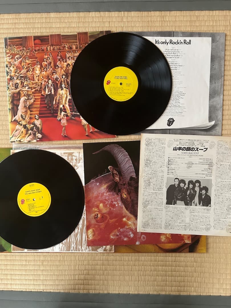 The Rolling Stones　貴重アナログレコード　9枚セット