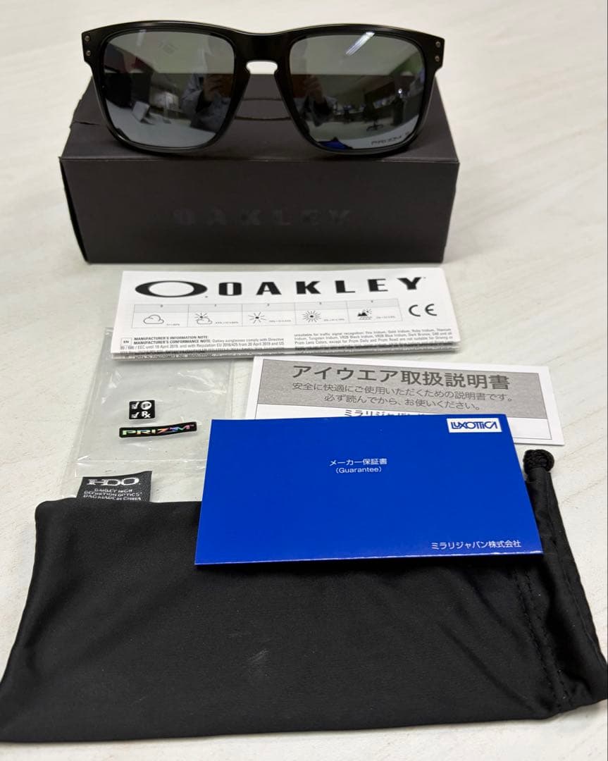 【OAKLEY】HOLBROOK(A) 0OO9244/2556 偏光USED