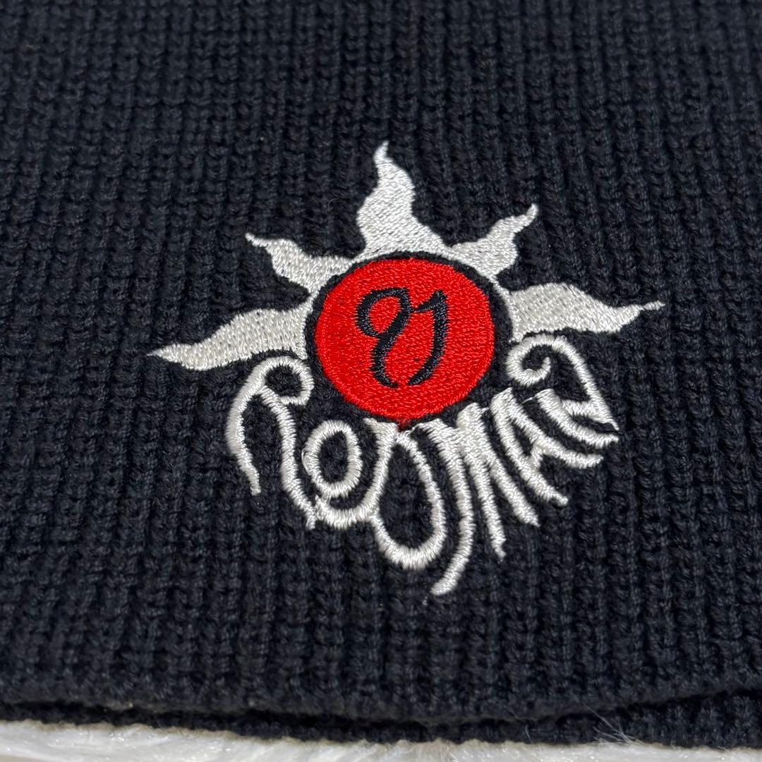 希少☆レア 90s コンバース RODMAN ニット帽 ビーニー ロッドマン 黒