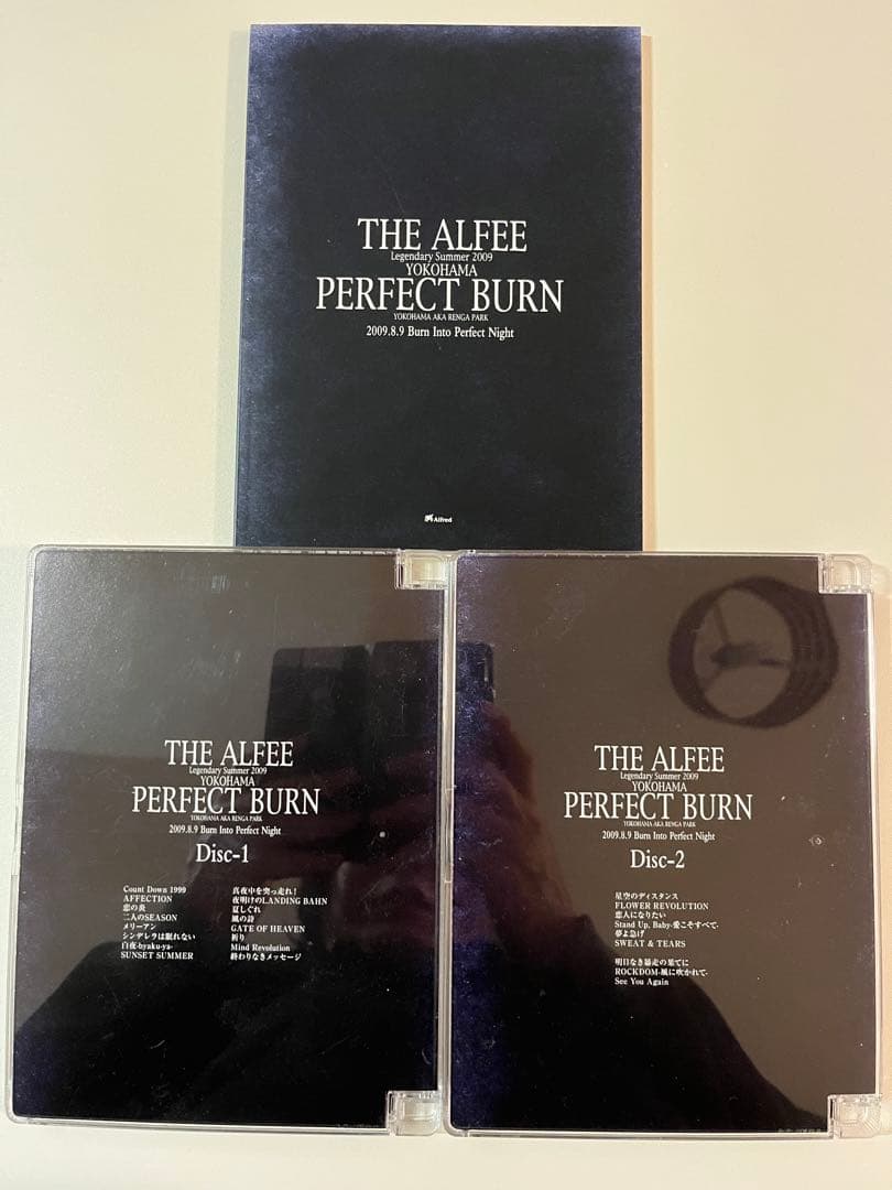 THE ALFEE【PERFECT BURN】DVDセット