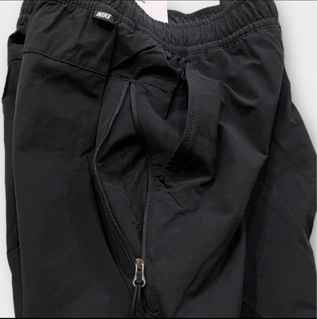 NIKE テーパードパンツ　黒　メンズ　Ｌサイズ　ストレッチ　ウーブン