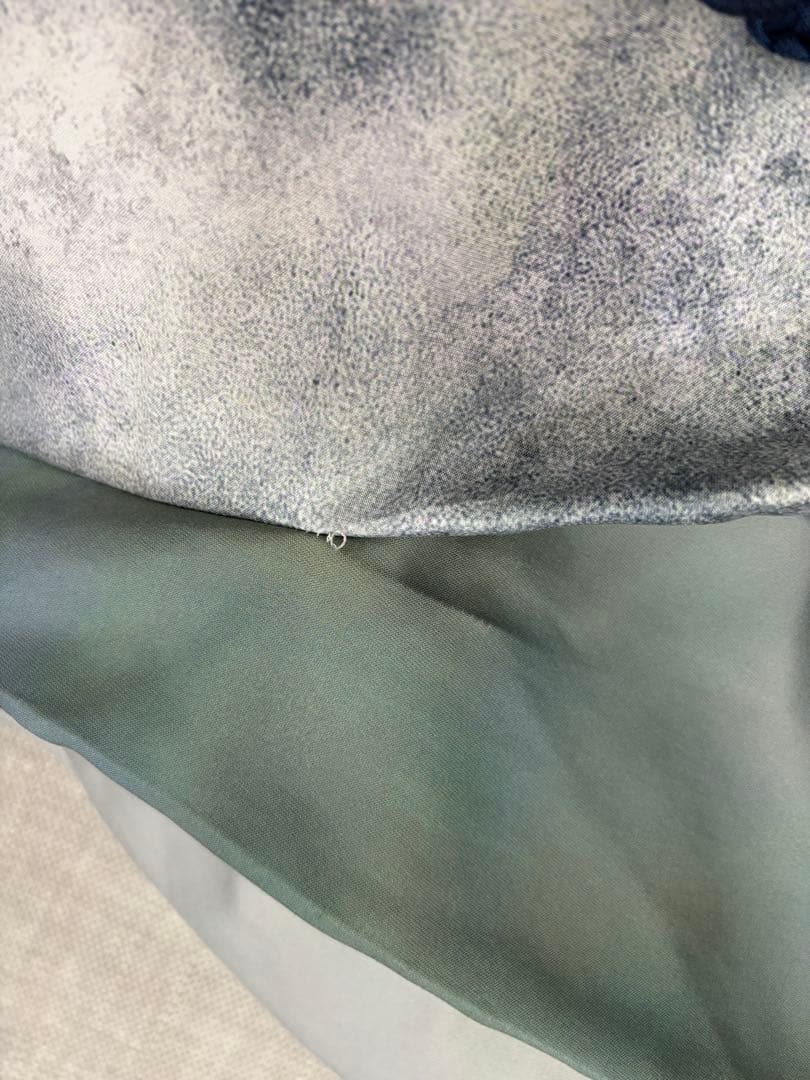 ameri MEDI DRAWING UNEVEN SKIRT アート　スカート