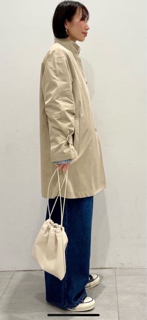 relume スタンドポンチョコート