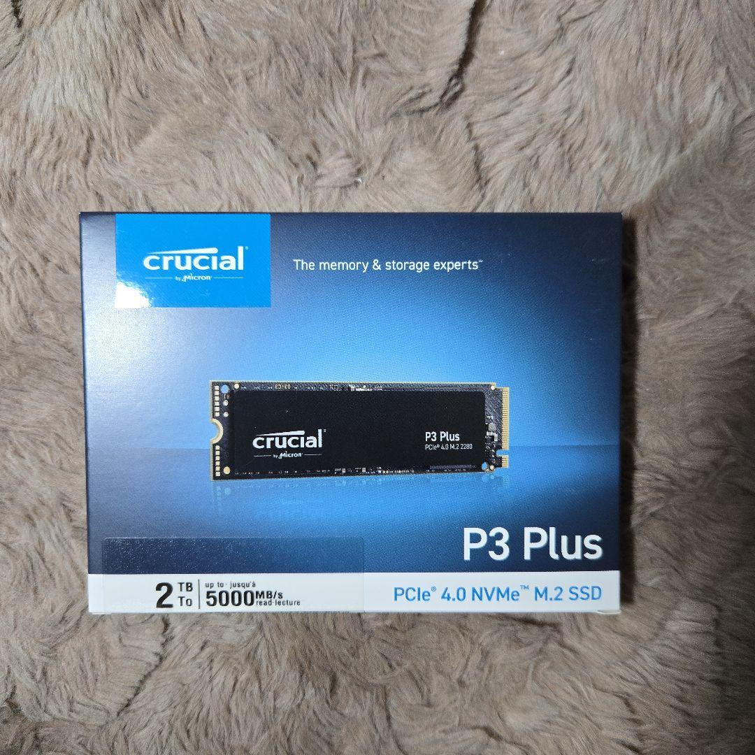 p*e様 Crucial P3 Plus 2TB PCIe 4.0 NVMe