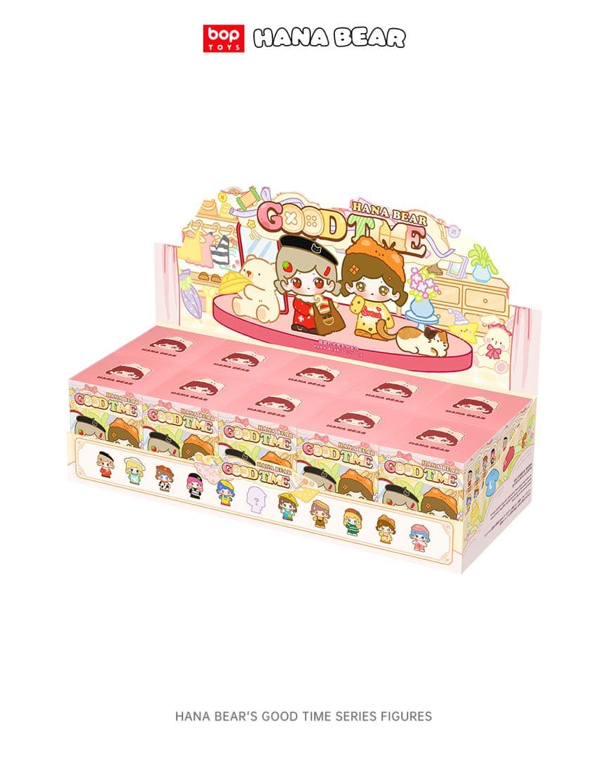 【全種類】HANA BEAR`s シリーズ フィギュア ブラインドボックス