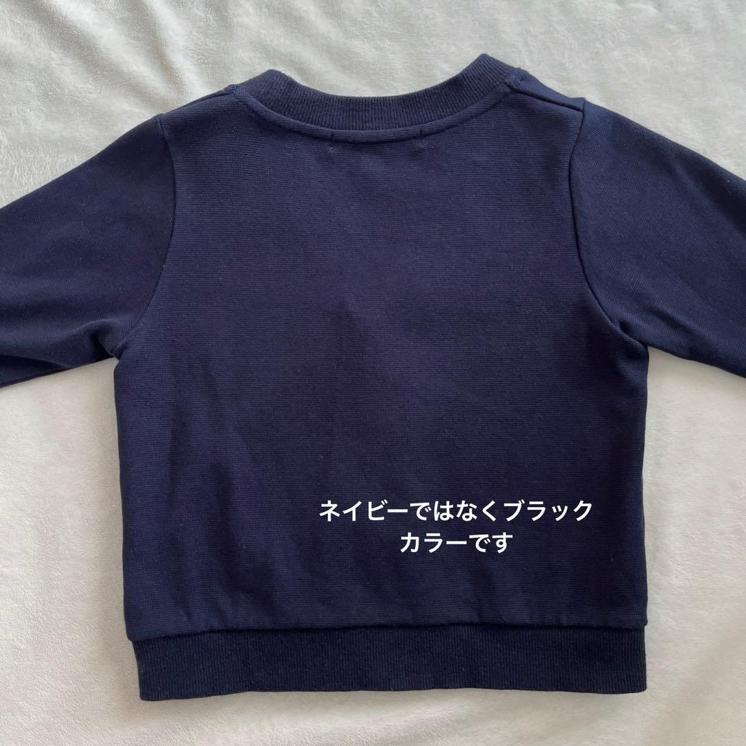 familiar ファミリア ジャケット カーディガン 90cm 刺繍 車 黒