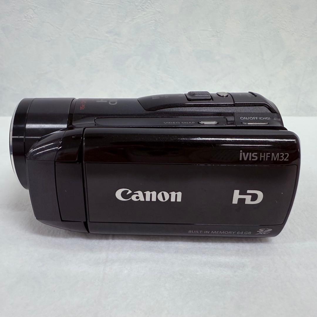 【美品・動作品】Canon ビデオカメラ iVIS HF M32 大容量64GB