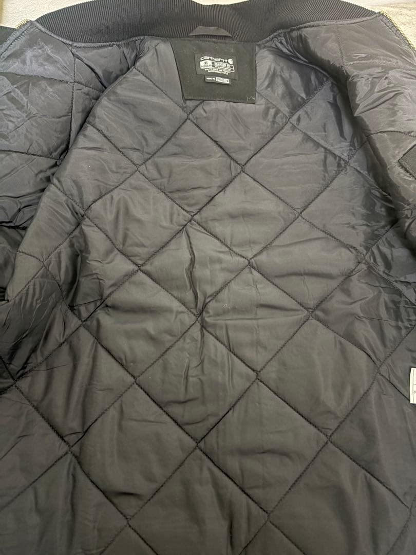 Carhartt DUCK VEST ブラック XL カーハート ダックベスト