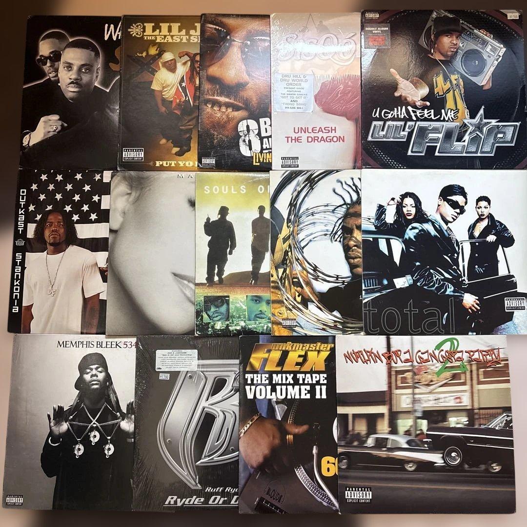 HIPHOP/R&B ジャケット付きLP 42枚セット
