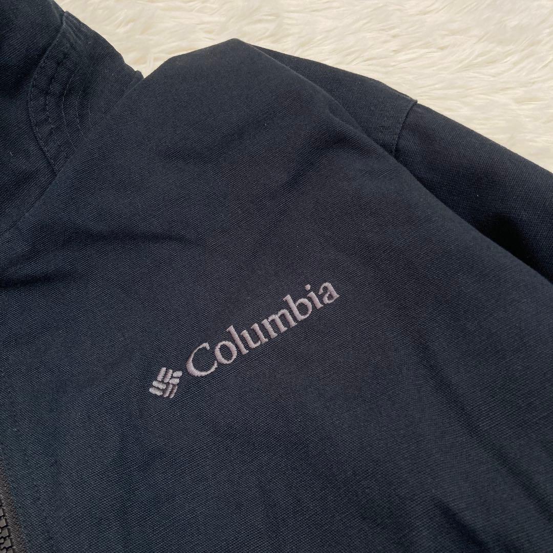Columbia ダックジャケット ネイビー S カジュアル 着回し
