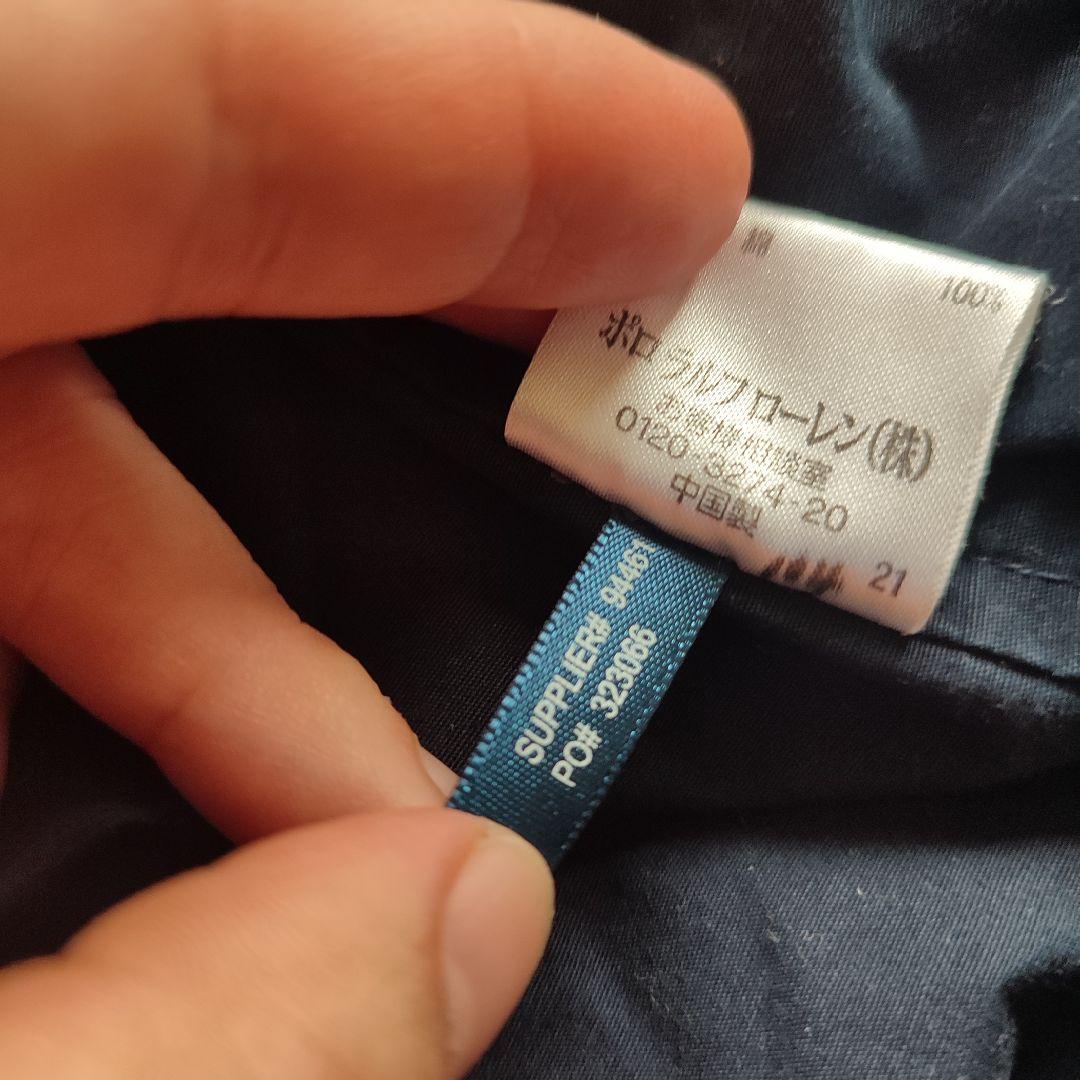 神フェード！90s Polo by Ralph Laurenスイングトップ紺タグ