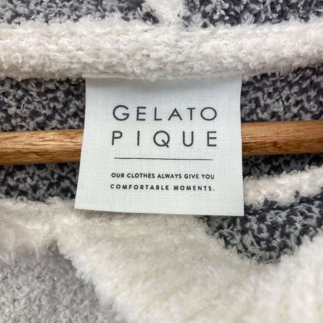 タグ付 新品未使用 gelato pique ルームウェア F オフホワイト