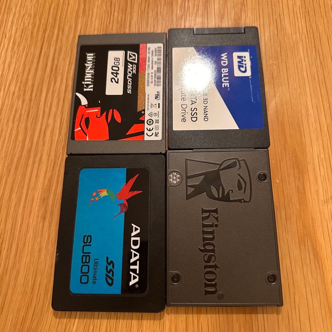 SSD HDD RAM まとめ セット SATA 1TB 240GB
