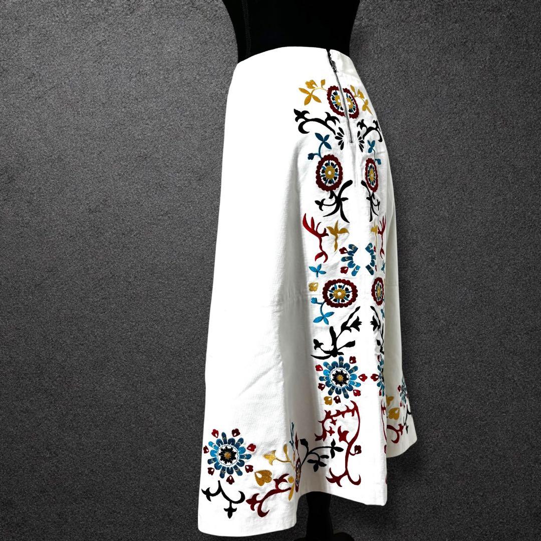 alice + olivia 【アリスアンドオリビア】スカート豪華刺繍　S〜M