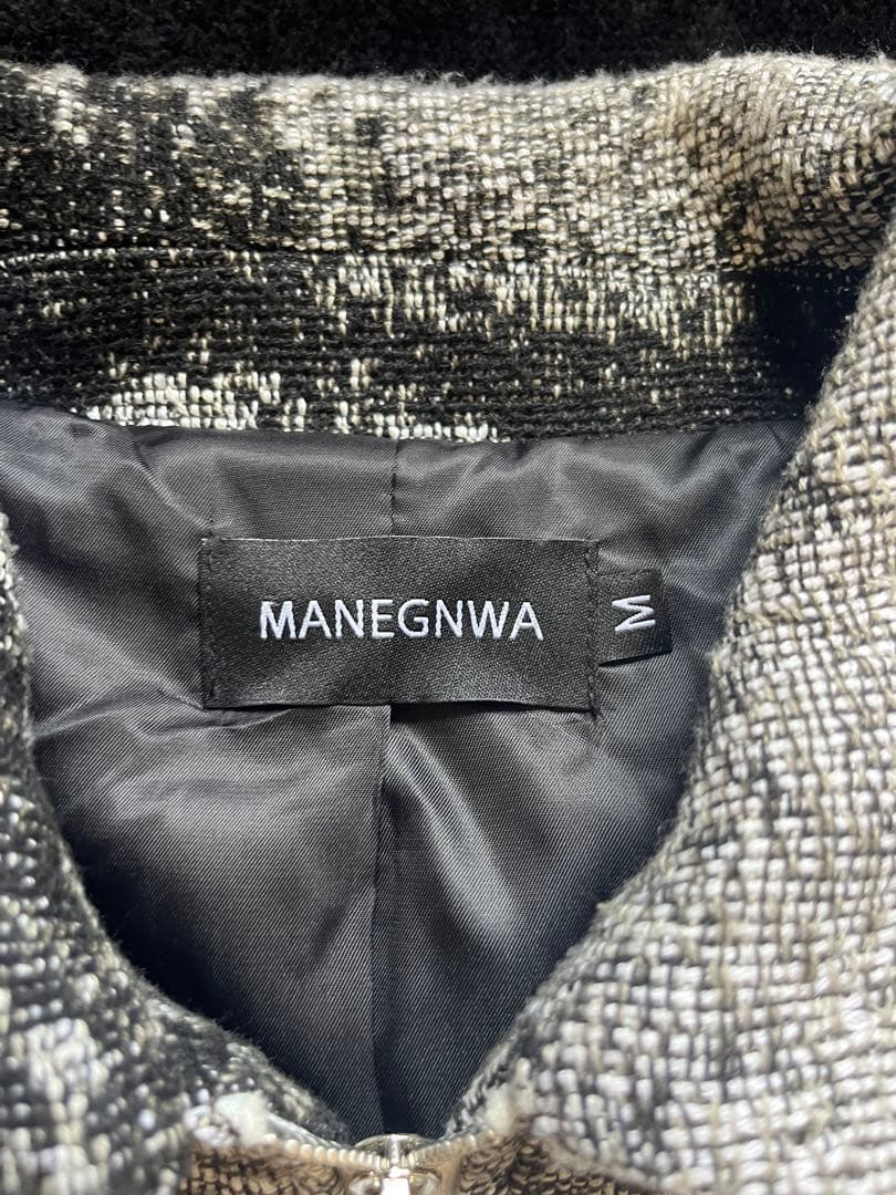 MANEGNWA 日本未発売 ジップニット　Mサイズ