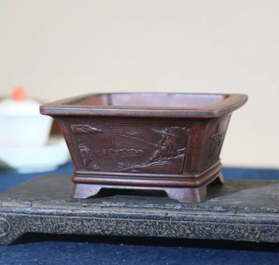 宜興 紫砂鉢 盆栽鉢 植木鉢 小品盆栽鉢 大品盆栽鉢