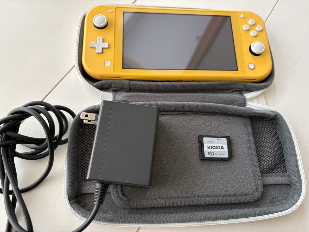 Nintendo Switch Lite 本体 充電器 ソフトケース付