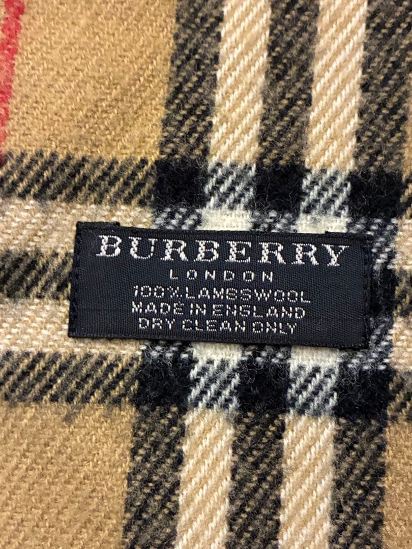 BURBERRY LONDON バーバリーロンドン ウール　毛　マフラー 2枚