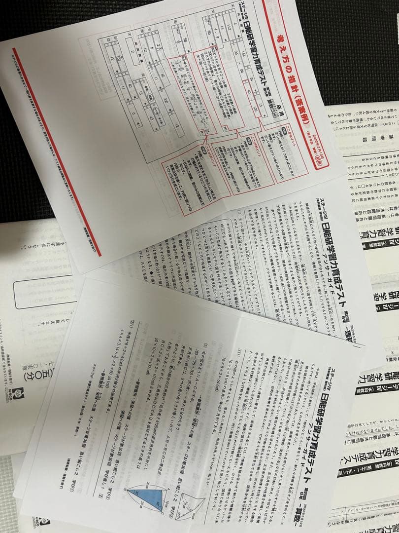 日能研 2022年　6年前期フル育成テスト17回分