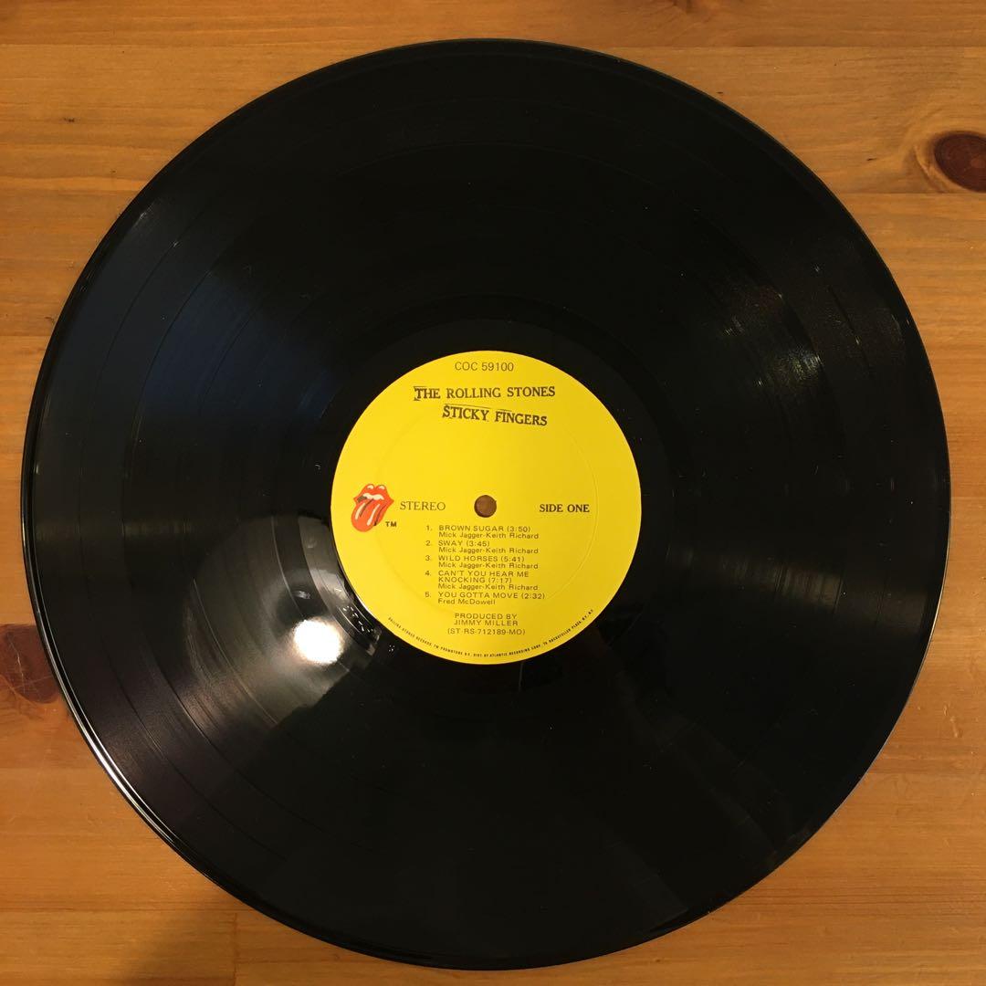 洋楽 The Rolling Stones Sticky Fingers LP