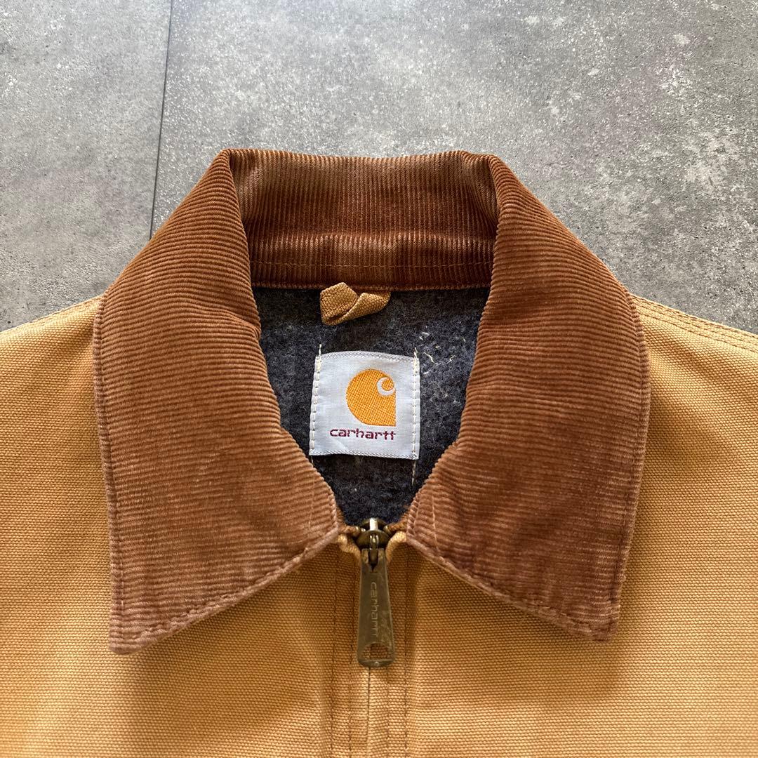 carhartt デトロイトジャケット　ブラウン　usa製 80s フェード