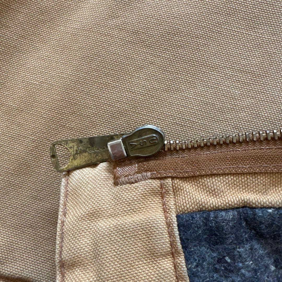 carhartt デトロイトジャケット　ブラウン　usa製 80s フェード