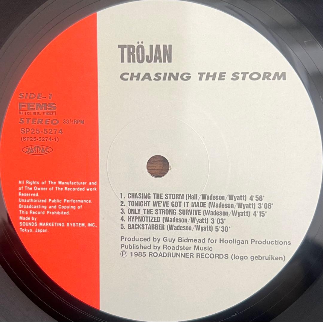 【LP/美盤/帯付】Tröjan / Chasing The Storm