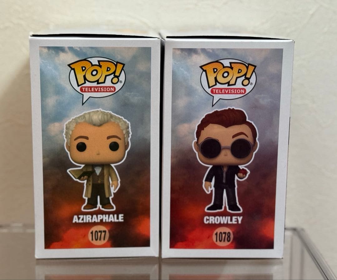 【早い者勝ち】FUNKO POP グッドオーメンズ 2体