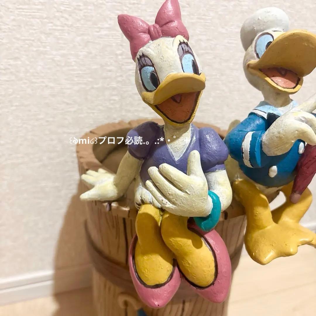 24時まで値下げ⭐️超希少♡Disney♡セトクラフト♡ドナルド＆デイジー傘立て♡