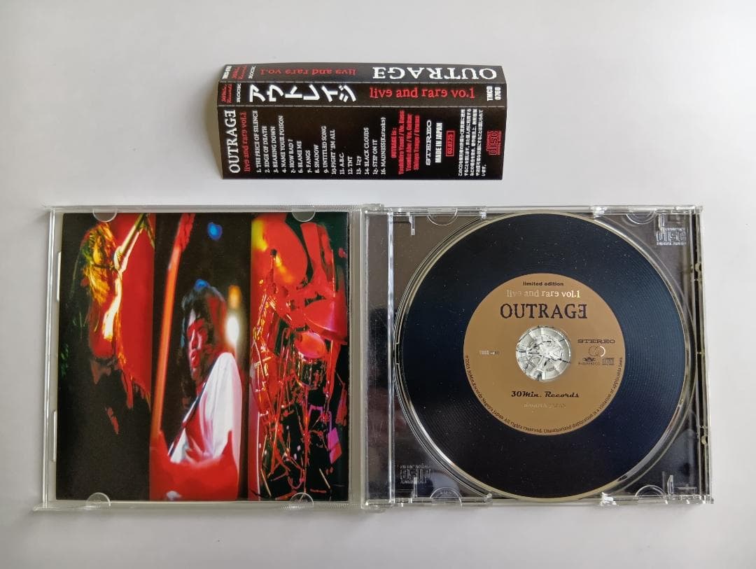 OUTRAGE★live and rare vol.1