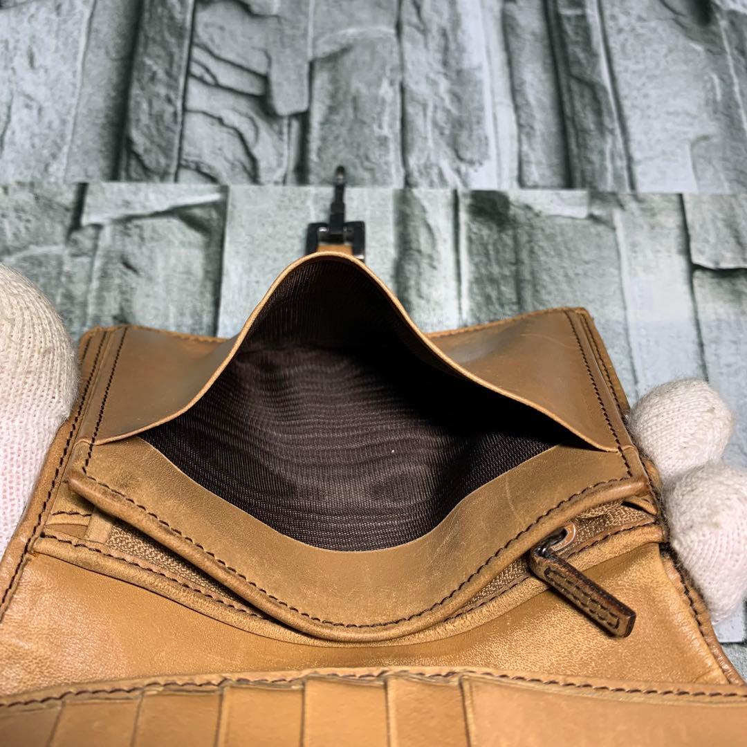 GUCCI グッチ 二つ折り財布 GGキャンパス シルバー金具