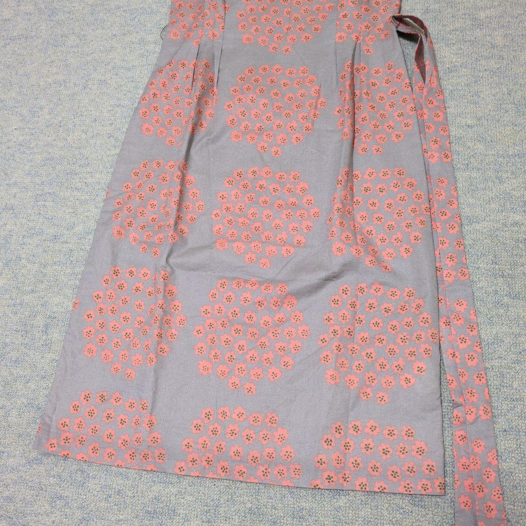 marimekko マリメッコ プケッティ 花柄 ワンピース ノースリーブ 34