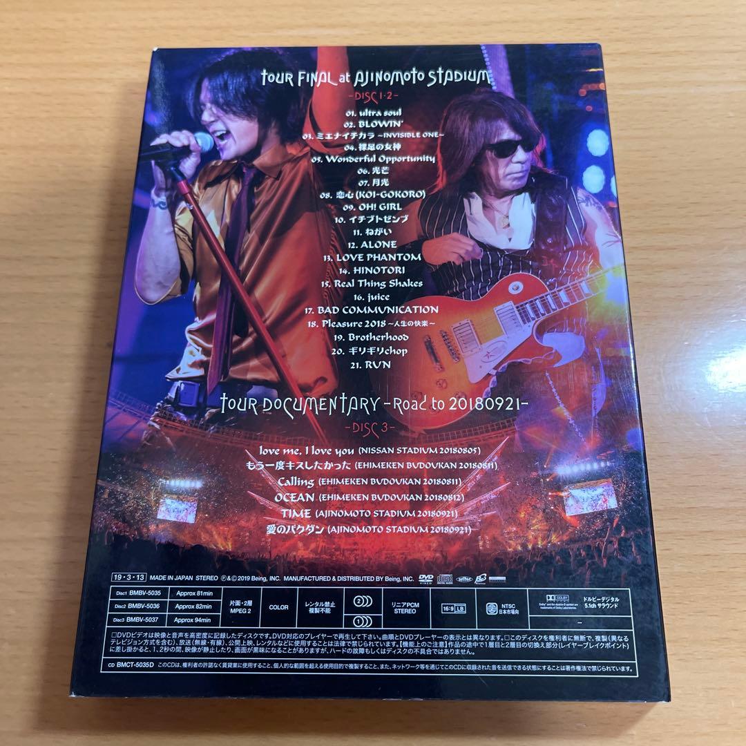 DVD B'z LIVE-GYM Pleasure 2018-HINOTORI…
