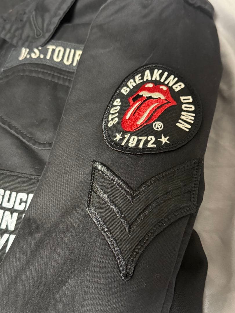ヒステリックグラマー×ローリングストーンズ　M-65 JKT Sサイズ 30周年