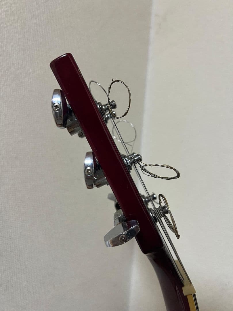 エレキギター レッド ハムバッカー レストパウルスタイル